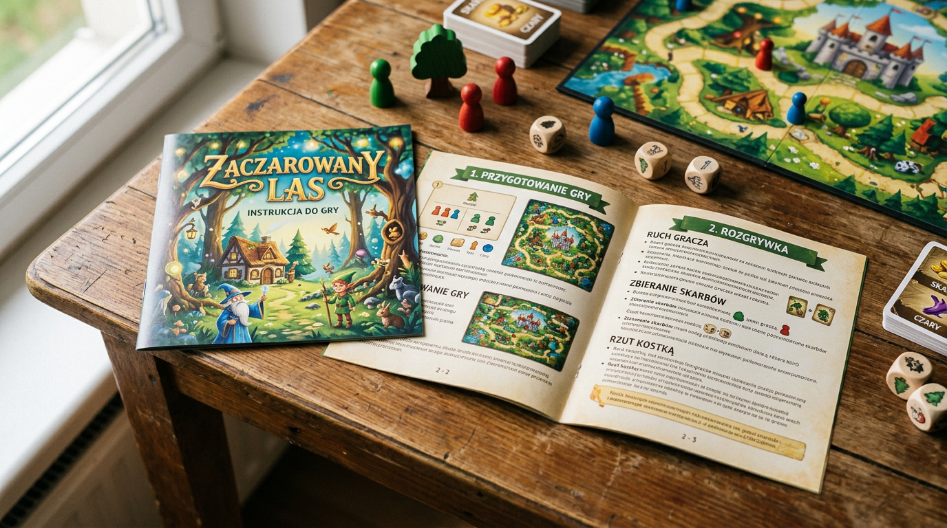 Gra planszowa „Zaczarowany las”